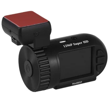 Conkim Mini 0805P Auto Dash Fotoaparát 1296p 30fps H. 264, WDR DVR GPS Video Registrátor Parkovací Senzor Ochrany Nízkeho Napätia Kondenzátora