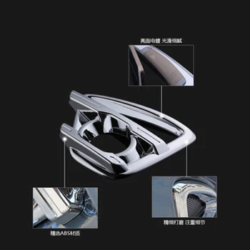 Auto Styling Pre Mazda CX5 CX-5 2016 ABS Chrómovaný Prednej Spodnej Hmlové Svetlo Výstredné Rámčeky Hlavu Foglight Lampa Rámy Dekorácie