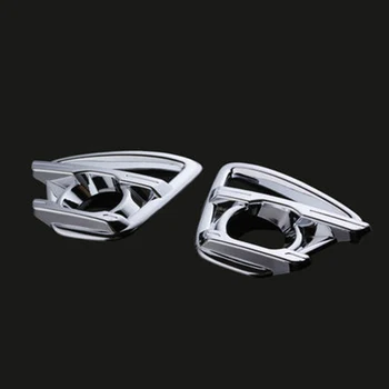 Auto Styling Pre Mazda CX5 CX-5 2016 ABS Chrómovaný Prednej Spodnej Hmlové Svetlo Výstredné Rámčeky Hlavu Foglight Lampa Rámy Dekorácie