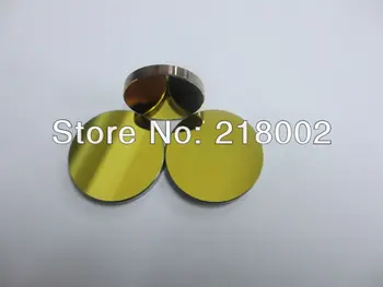 Ping Vysokú Kvalitu Si potiahnuté zlatom Zrkadlo 3ks/veľa Co2 laserové zrkadlo priemer 25 mm , hrúbka 3 mm