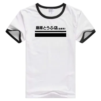 Takumi Fujiwara Tofu Obchod Dodanie AE86 Počiatočné D Manga Shift Drift krátky rukáv muži T-shirt panda štýl ramenný tee GA184