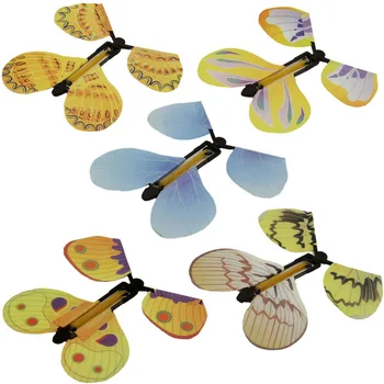 5 ks Magic Strane Transformácia Lietať Motýľ Triky Rekvizity Prekvapenie Žart Hračky BM88