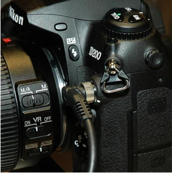Fotoaparát Diaľkové Ovládanie Spínač Kábel Spúšť Káblová spúšť pre Nikon D5S D5 D4S D4 D3X D3S D3, D2H D2X D1H D1, D810 D800 D800E