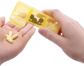 2017 nové malé zdravotnícke súpravy prenosný mini balenie tesnenie box, jeden týždeň pilulku úložný box