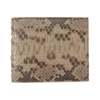 Luxusné zmiešané farby reálne exotické had python pokožky peňaženky, krátke originálne python kožené peňaženky