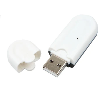 Nový USB Bezdrôtové Bluetooth Stereo Hudby Mp3 Prijímač Aux Auto Dongle Súprava s 3,5 mm Audio Kábel pre iPhone 6 Smart Reproduktor Telefónu