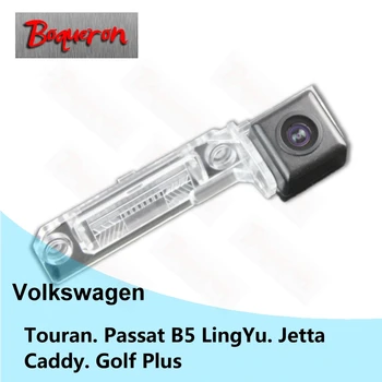 Pre Volkswagen Touran Passat B5 LingYu Jetta Caddy Golf Plus HD CCD Nepremokavé Auto Kamera spätného zálohy parkovacia kamera