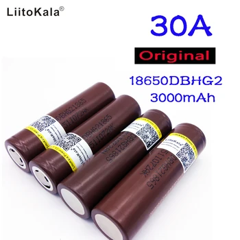 Liitokala Pre LG HG2 18650 3000mAh batérie 3.6 v, vypúšťanie 30a Vyhradená elektronická cigareta batérie