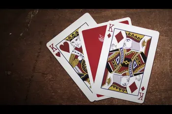 1 Podlažie KRVI KRÁĽOV V2 Ellusionist Hracie Karty Magic Karty, Poker Veľkosť Magic Rekvizity Magický Trik pre Profesionálny Kúzelník