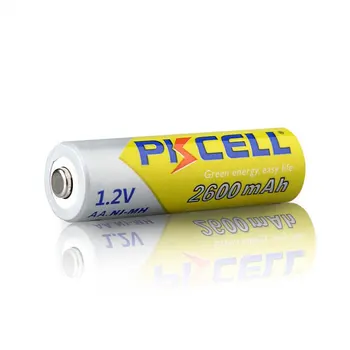 10Pcs PKCELL Ni-MH Batérie typu AA 2300mAh-2600mAh 1.2 V, NiMh Nabíjateľné Batérie 2A kontakty batérie Buniek Na Baterky Fotoaparát Hračky