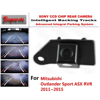 Pre Mitsubishi Outlander Sport ASX RVR 11~15 CCD Auto Backup Parkovacie Kamery Inteligentné Skladby Dynamické Navádzanie parkovacia Kamera