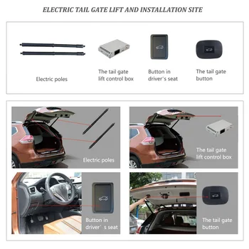 Inteligentný Automatický Elektrický Chvost Brány Výťah pre Nový Hyundai tucson Diaľkové Ovládanie Nastaviť Výšku Vyhnúť Štipku S elektrickým sacie