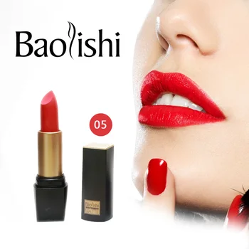 Baolishi nový Rúž, Krém Smooth Lip Stick Dlhotrvajúci Očarujúce matné Pery Rúž Kozmetické Krása značka make-up