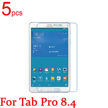 5 ks Číre/Matné/Nano LCD Tablet Screen Protector Kryt pre Samsung TAB PRO 8.4 10.1 T320 T321 T325 T520 T521 T525 Film + Handričkou