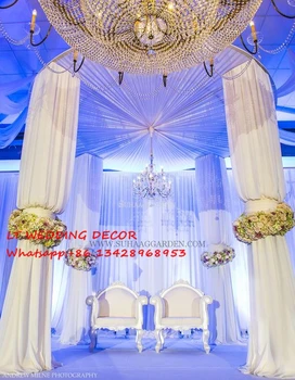 Svadobné pozadia pre kruhu potrubia rám,svadobné dekorácie, rekvizity,rúška pre svadobné arch,svadobné opony