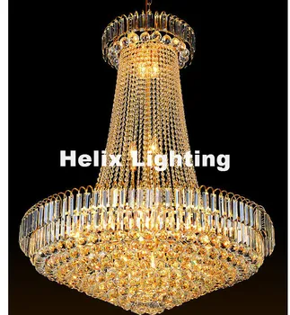 Nový Príchod Moderné Zlaté E14 LED Moderné Krištáľový Luster Lampa S 5 Svetlá, Lustre De Crystal,Listry De cristal Luster