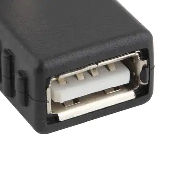 Vysoká Kvalita 1Pcs Pravý uhol 90 stupňov, USB 2.0 A Muž Žena adaptér connecter pre notebook PC
