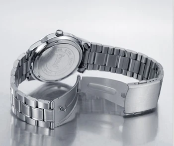 PREMA Páry z nehrdzavejúcej ocele hodiny hodinky muži ženy hodinky kovových hodiniek