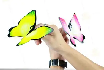 Doprava Zadarmo! Hodváb Motýľ,Nachádzajúce Motýle 10pcs - Magické triky,zblízka magic,Príslušenstvo,Stage Magic