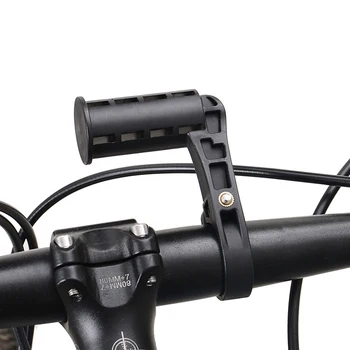 Požičovňa bicyklov Riadidlá Extender Predlžuje Mount Lampa CNC Ľahký Blesk Motocyklových GPS Telefón Držiak PC