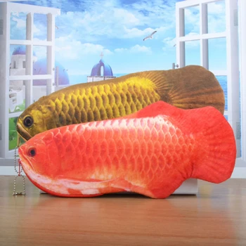 Krátke Plyšové 3D Simulácia Ryby peračník Kawaii kancelárske potreby Pre Dievčatá Chlapci Školské Pero Taška Animal, Ceruzky Box Darček