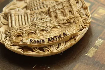 Taliansko Rómov Antica Cestovnom ruchu obchod so 3D Živice Chladnička Magnet Plavidlá DARČEK