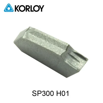 SP300 H01,pôvodný Karbidu obojstrannú Rezanie Korloy Povlak Sústruženie Vložka Pre Zapichovanie Držiteľ Zq
