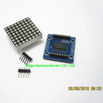 !!!10sets/veľa MAX7219 dot matrix modul microcontroller modul displeja modul hotových výrobkov