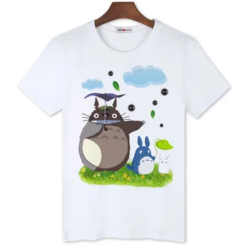 BGtomato super krásne Totoro cat t košele pre mužov cool fashion cartoon 3D tričká, lacné predaj darček