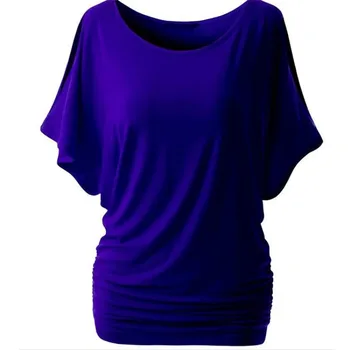 2018 Lete Plus Veľkosť Pevných Ženy T-shirts Čipky Batwing Rukáv Žena Veľká Veľkosť Lady Elegantné Topy TX001