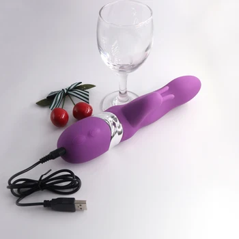 Rabbit Vibrátor USB Nabíjanie veľké vibračné dildo stimulátor klitorisu dospelých, hračky, sex hračky pre ženy, Záväzok nový zdravie