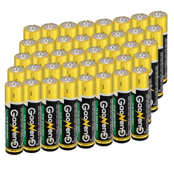 Nový príchod General60pcs Gaoneng AAA Alkalické Batérie 1,5 v Hromadných Batérie Hračka Životného prostredia protectio batérií Napájanie