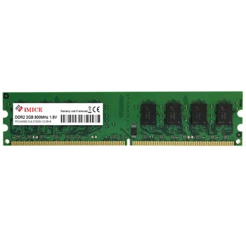 IMICE Stolový POČÍTAČ Používa DDR2, 2GB Ram 800MHz 667Mhz PC2-5300U CL5 240Pin 1.8 V Pamäti Pre Intel a AMD Kompatibilný Pamäť Počítača