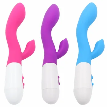 Stlmiť 30 Funkcie Dvojité Vibrátory pre Ženy Upozorňuje Klitorisu Pošvy Rabbit Vibrátor, Dildo Sexuálne Hračky pre Ženy, Sex Stroj Shop