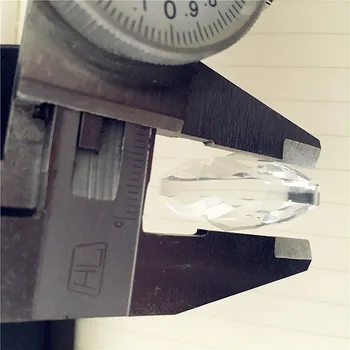 Stroj na Rezanie 38mm 5pieces Krištáľový Luster Prívesky Časti Suncatcher Shinning Osvetlenie Časti Svadobné Reťaze a Príslušenstvo