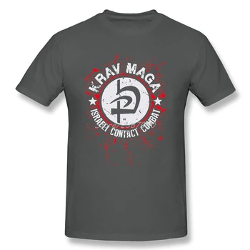 Krav Maga Izrael Vlastné Tričko Krátky Rukáv Značky-oblečenie Hiphop Rodiny Bavlna Crewneck 3XL Funny T-shirts