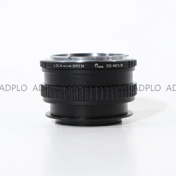 Pixco Nastaviteľné až Nekonečno Makro Adaptér Objektívu Oblek Pre Canon FD Objektív Sony E Namontujte Fotoaparát NEX