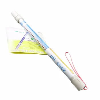 Ručné Nepremokavé pH Stick Hydroponické Mierkou Meter Tester + Postavený v ATC 2.1~10.8 pH
