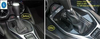 Interiér Pre Chevrolet Camaro 2016 2017 ABS Uhlíkových Vlákien Štýl Prenos Radenie Panel Kryt Trim 1 Kus