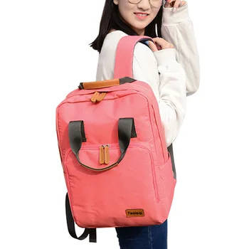 Laptop Backpack Mužov, Plátno, Notebook Batohy Dospievajúci Chlapci Dievčatá Školské tašky Veľkú Kapacitu, Cestovné Tašky Študentov Batoh XA98WC