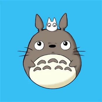Nové Môj Sused Totoro Anime Totoro 40*40 CM Štvorcový Vankúš Case #39390
