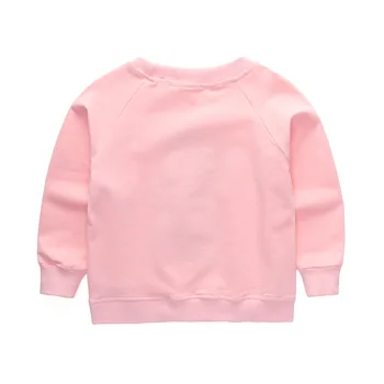 R&Z Baby Dievčatá Oblečenie 2018 Nové Jarné Bavlna Longsleeve T-shirts Farba 3D animovaný Zvierat Sova Topy pre Deti, detské Oblečenie