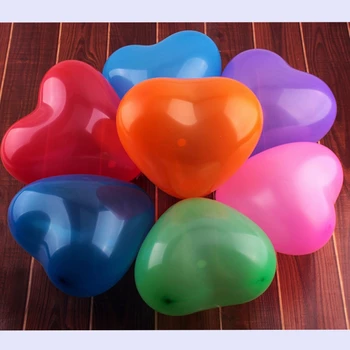 50pcs/veľa 12 Palcový Farebný Balón v Tvare Srdca Nafukovacie Latexové Balóny Na Narodeninovej Party Svadobné Dekorácie 1,5 g CP0714