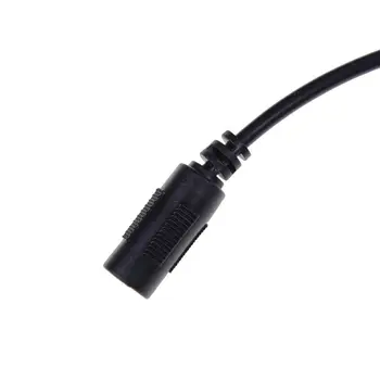 1x 5.5x2.1mm Žena Micro USB Muž Barel Adaptér pre Nabíjanie Konektor Kábla