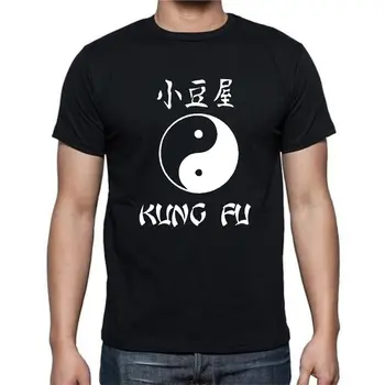 Kung Fu Yin Yang Japonský Tričko Tričko Krátky Rukáv Značky Tričko T-Shirt Značky 2018 Samec Krátky Rukáv Top Tee Móda