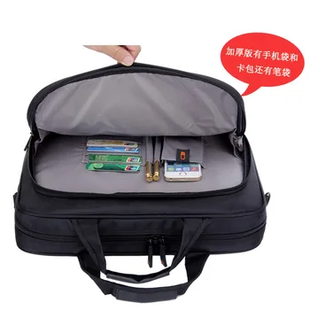 Jedno rameno, kabelka, notebook taška 14 15 15.6 17 laptop taška pre notebook mužov business bežné taška na notebook aktovky