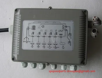 Čínsky celý súbor spa hot tub radič GD-7005/GD7005 / GD 7005 patrí dotykový panel a ovládacie políčko
