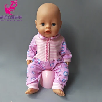 18-palcové Americké dievča bábiku šaty z jedného kusu odevu oblek pre Zapf dieťa bábiky alexander bábiky oblečenie