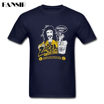 Sieťotlač Tričko Pánske Frank Zappa Mužov Tričko Krátky Rukáv Crewneck Bavlna Teenage Značku Oblečenia