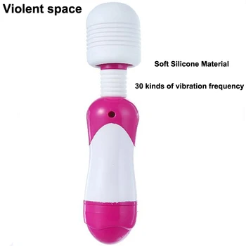 Násilné priestor 30 Rýchlosti Vibrátory pre ženy Čarovná palička Análne dildo Rabbit vibrátor Sexuálne hračky pre ženy Vibrador Sextoys Dospelých, hračky
